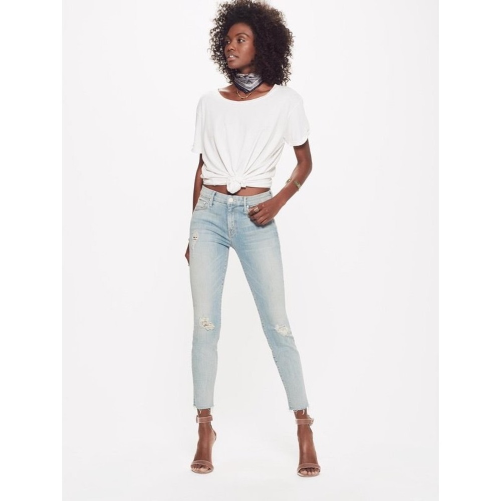 Mother The Looker Ankle Fray in Written in the Sand Size 26